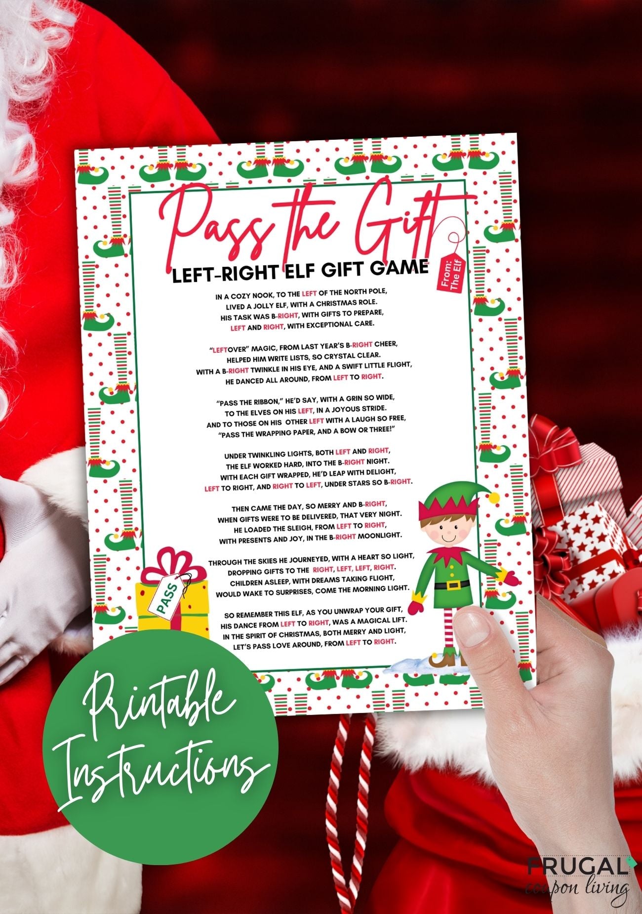 Christmas Pass the Gift Game Printable with a Christmas Elf Theme! – Frugal Coupon Living christmas-pass-the-gift-game-printable-with-a-christmas-elf-theme-frugal-coupon-living