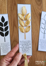 Load image into Gallery viewer, Ruth Coloring Bookmark with Ribbon