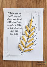 Load image into Gallery viewer, Ruth 1:16 Pasta Craft