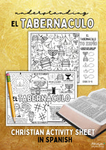 Load image into Gallery viewer, El Tabernáculo Spanish Worksheet for Kids