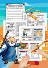 Load image into Gallery viewer, Moses Bible Character Book