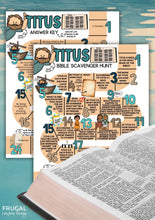 Load image into Gallery viewer, Titus Bible Scavenger Hunt