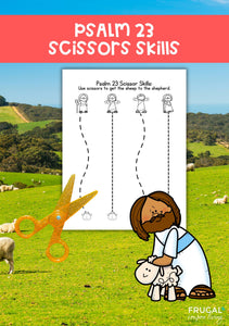 Psalm 23 Lesson Activities for Kids