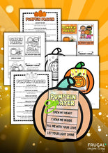 Load image into Gallery viewer, Pumpkin Prayer Craft