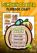 Load image into Gallery viewer, Pumpkin Prayer Craft