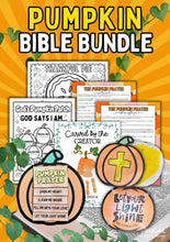Load image into Gallery viewer, Pumpkin Bible Bundle Craft Set