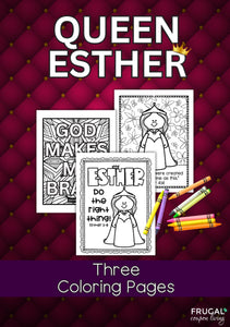 Queen Esther Activity Set