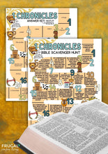 Load image into Gallery viewer, 1 Chronicles Bible Scavenger Hunt
