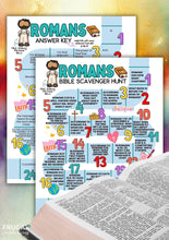 Load image into Gallery viewer, Romans Bible Scavenger Hunt