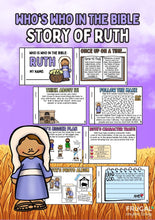 Load image into Gallery viewer, Ruth Bible Character Book