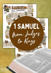 1 Samuel Bible Scavenger Hunt