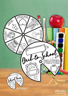 Back to School Prayer Wheel - Spanish & English