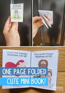 Sermon on the Mount Mini Book for Kids