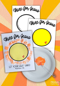 Shine for Jesus Craft