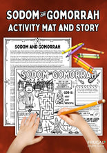 Load image into Gallery viewer, Sodom and Gomorrah Activity Mat