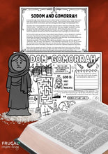 Load image into Gallery viewer, Sodom and Gomorrah Activity Mat