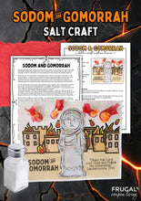 Load image into Gallery viewer, Sodom and Gomorrah Salt Art Craft