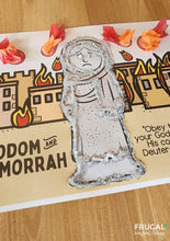 Load image into Gallery viewer, Sodom and Gomorrah Salt Art Craft