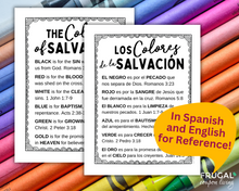 Load image into Gallery viewer, Gospel of Salvation Coloring Wheel