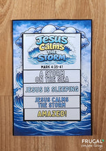 Load image into Gallery viewer, Jesus Calms the Storm Story Craft