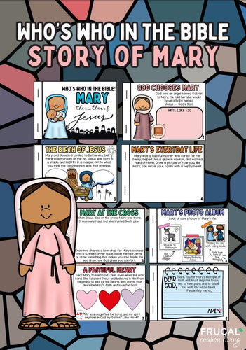 Mary Bible Character Study Book
