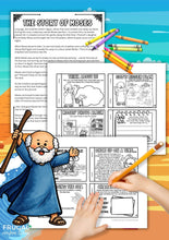 Load image into Gallery viewer, Moses Bible Character Book