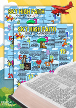 Load image into Gallery viewer, Sky High Faith Flight Bible Scavenger Hunt