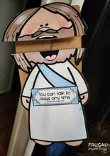 Load image into Gallery viewer, Talk to Jesus Puppet Craft