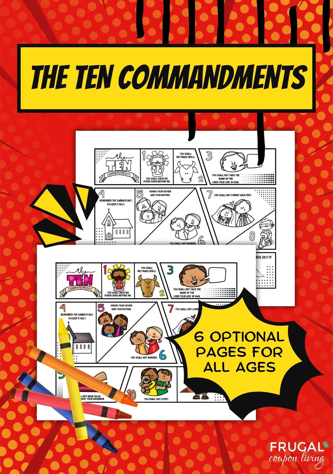 The Ten Commandments Comic Strip