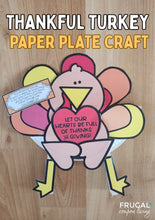 Load image into Gallery viewer, Thankful Turkey Craft