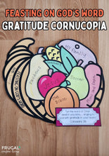 Load image into Gallery viewer, Gratitude Cornucopia Craft