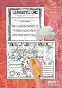 The Last Supper Activity Mat