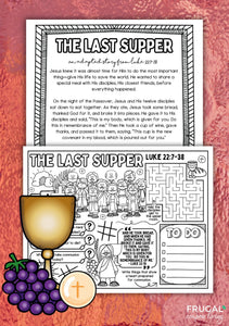 The Last Supper Activity Mat