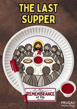 Load image into Gallery viewer, Last Supper Paper Plate Craft