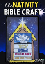 Load image into Gallery viewer, The Nativity Story Book Craft