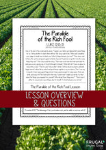 Load image into Gallery viewer, Parable of the Rich Fool Craft for Kids (April Fool&#39;s Day Idea)