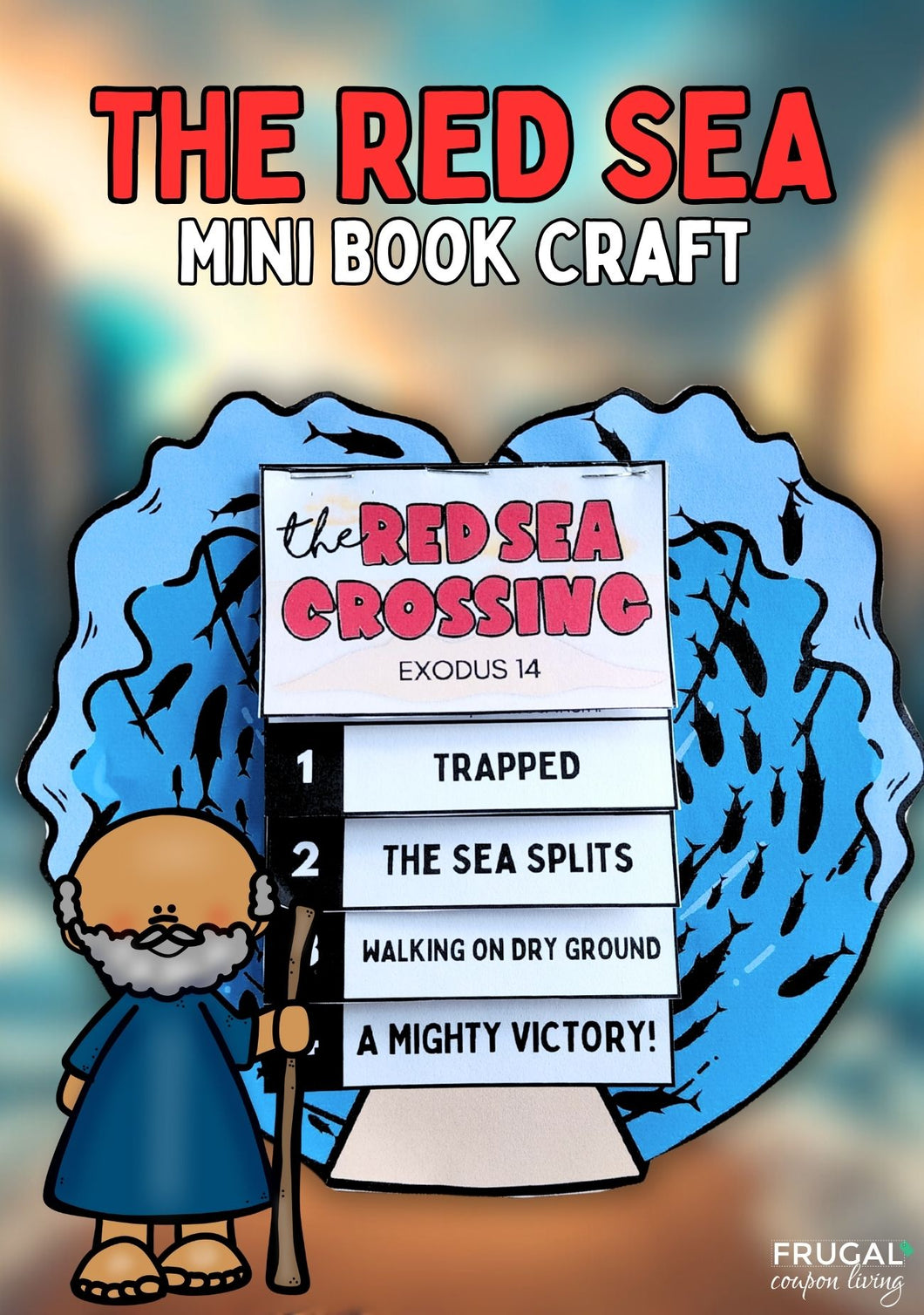 Moses & the Red Sea Story Craft