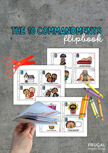 The Ten Commandments Mini Book