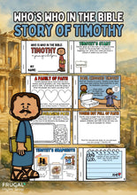 Load image into Gallery viewer, Timothy Character Study Book