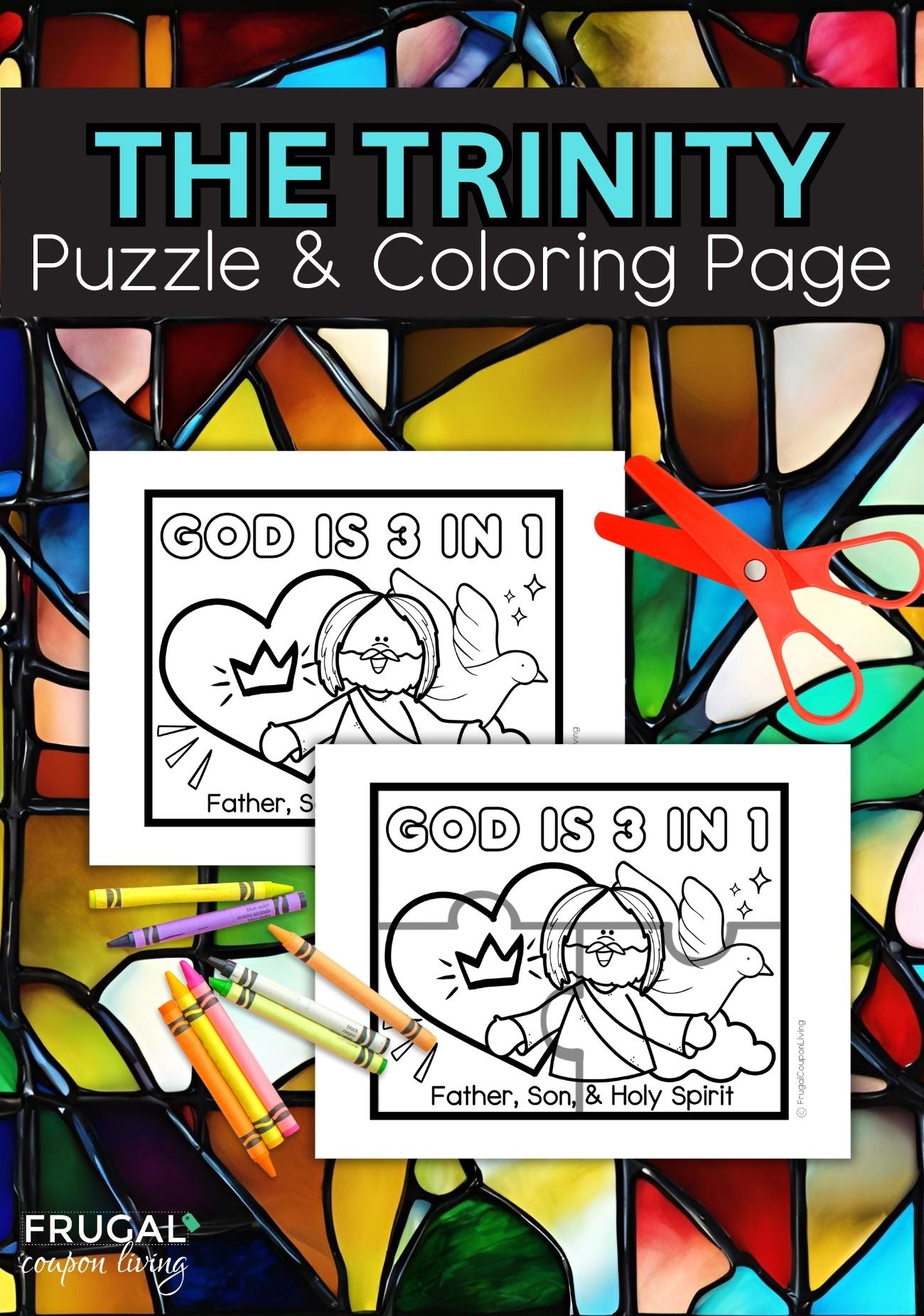 Holy Trinity Crafts for Kids - Father, Son, the Holy Spirit Printables ...