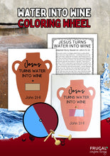 Load image into Gallery viewer, Jesus Turns Water into Wine Craft Set