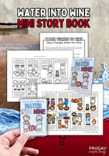 Load image into Gallery viewer, Jesus Turns Water into Wine Craft Set