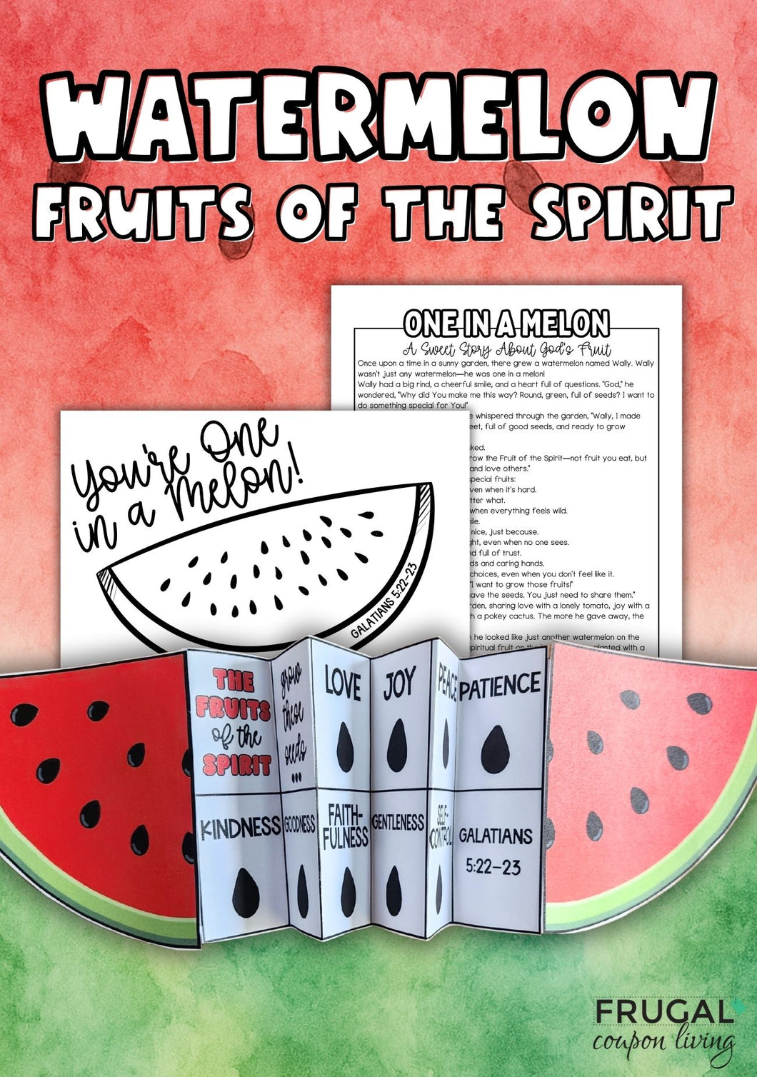 Watermelon Fruits of the Spirit Craft