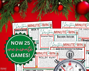Christmas Minute to Win It Games