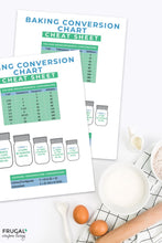 Load image into Gallery viewer, HIDDEN OFFER! Kitchen Cheat Sheets Set - Instant Pot, Air Fryer and Baking Conversions