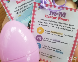 Easter M&M Poem