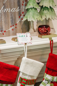 Elf Christmas Scavenger Hunt - 22 Clues (with or without an Elf)