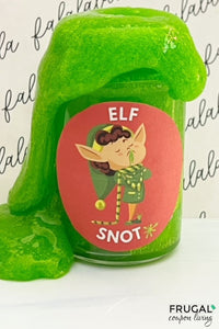 Elf Snot Printable Label