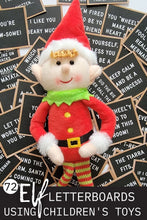 Load image into Gallery viewer, Elf Letterboards for Toys (72-days)