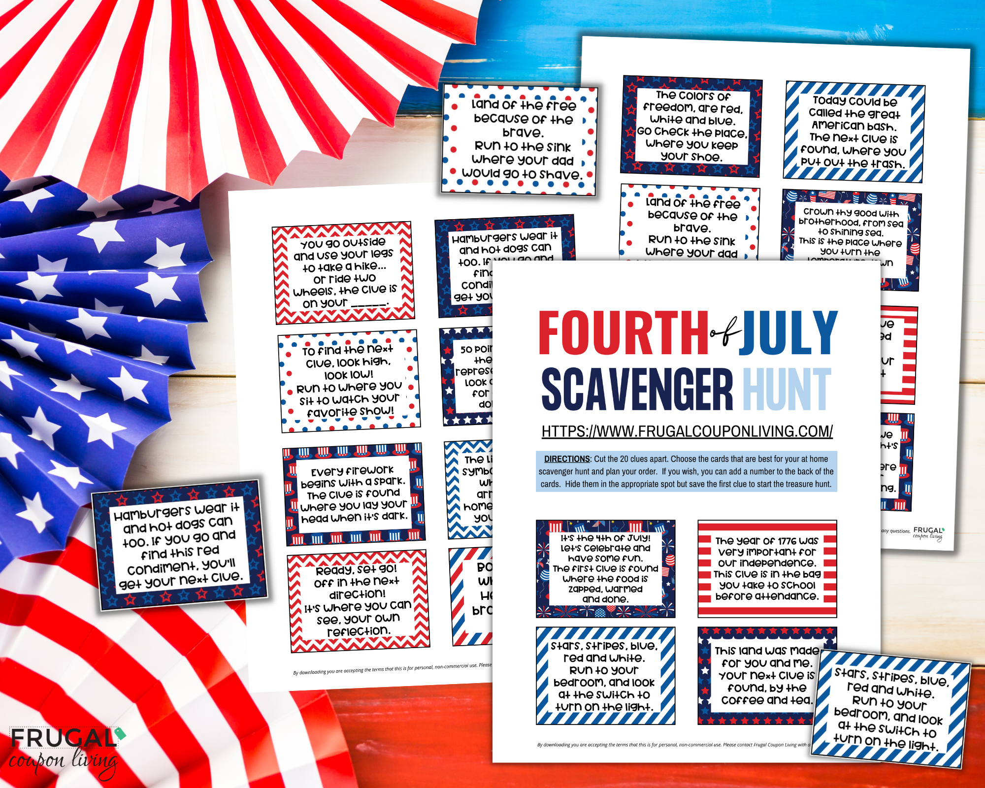 Fourth of July Scavenger Hunt Printable Clues – Frugal Coupon Living fourth-of-july-scavenger-hunt-printable-clues-frugal-coupon-living
